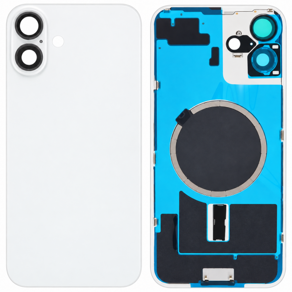 Tapa Trasera con Lente y Soportes iPhone 16 Plus