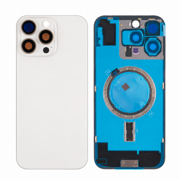 Tapa Trasera con Lente y Soportes iPhone 16 Pro