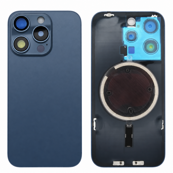 Tapa Trasera con Lente y Soportes iPhone 15 Pro Max