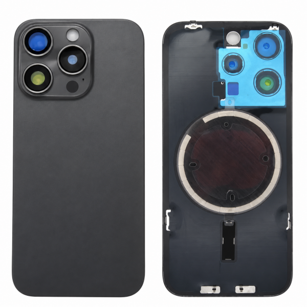 Tapa Trasera con Lente y Soportes iPhone 15 Pro...