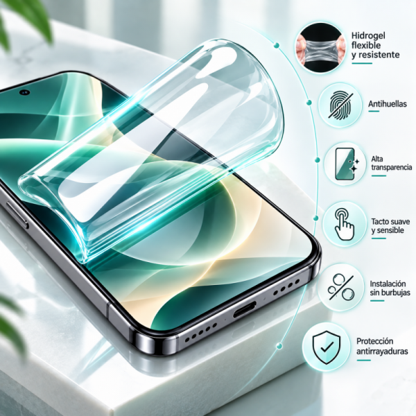 Protector de Hidrogel para Apple iPhone X