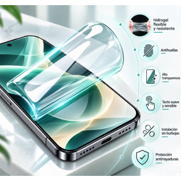 Protector de Hidrogel para Xiaomi Redmi 17C 5G