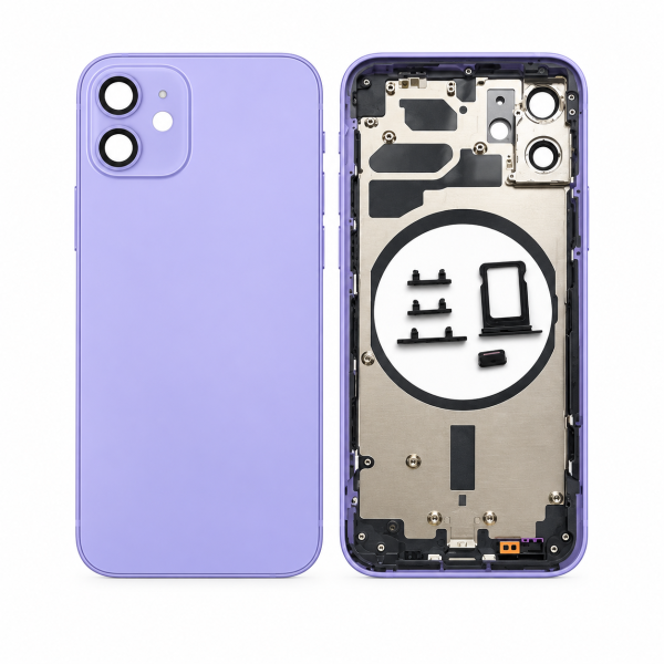 Carcasa Intermedia con Tapa Trasera iPhone 12