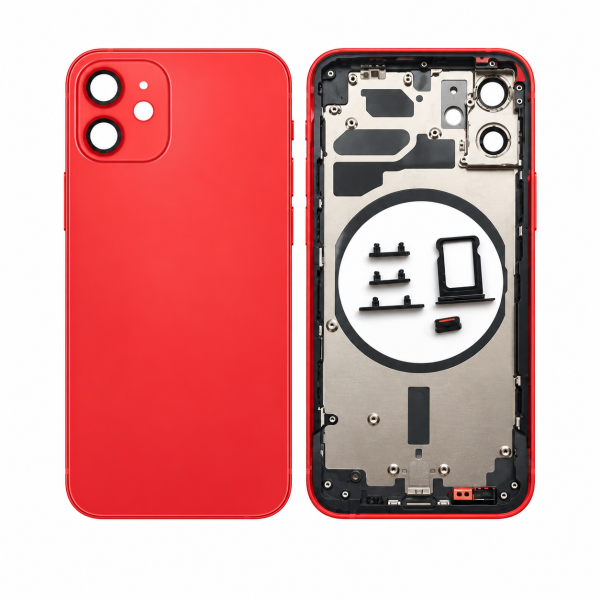 Carcasa Intermedia con Tapa Trasera iPhone 12
