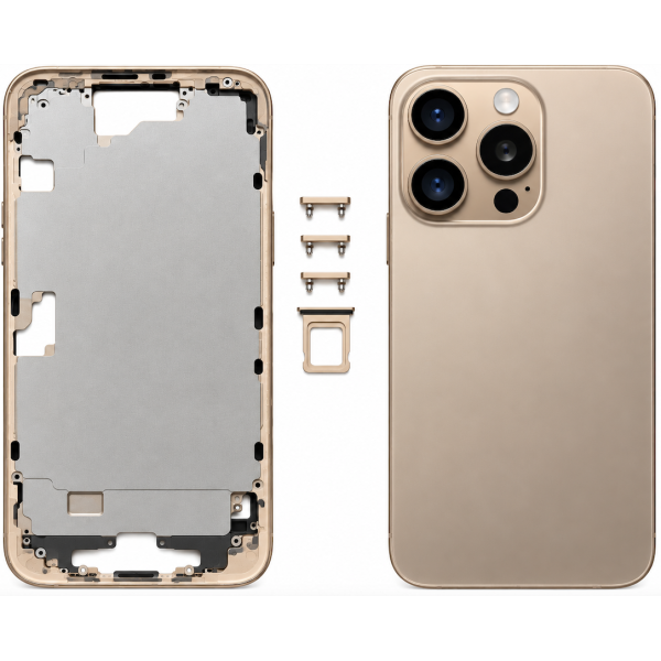 Carcasa Intermedia con Tapa Trasera y Lente para iPhone... 2