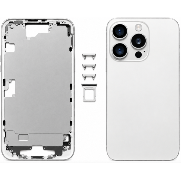 Carcasa Intermedia con Tapa Trasera y Lente para iPhone... 2