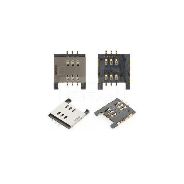 Lector de Tarjeta Sim Blackberry 9800/9810卡槽