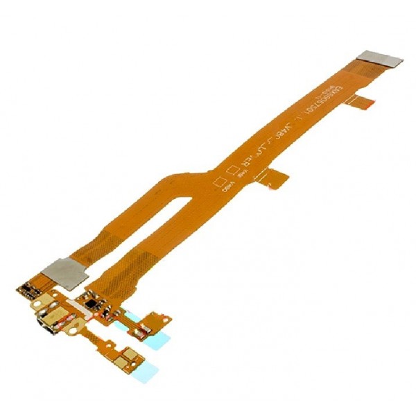 Circuíto flex con conector de carga y accesorios para tablet LG G Pad, V490