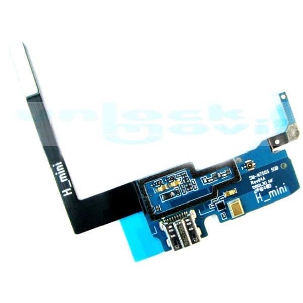Flex con conector de accesorios, carga y datos micro USB Samsung Galaxy Note 3 Neo, N7505