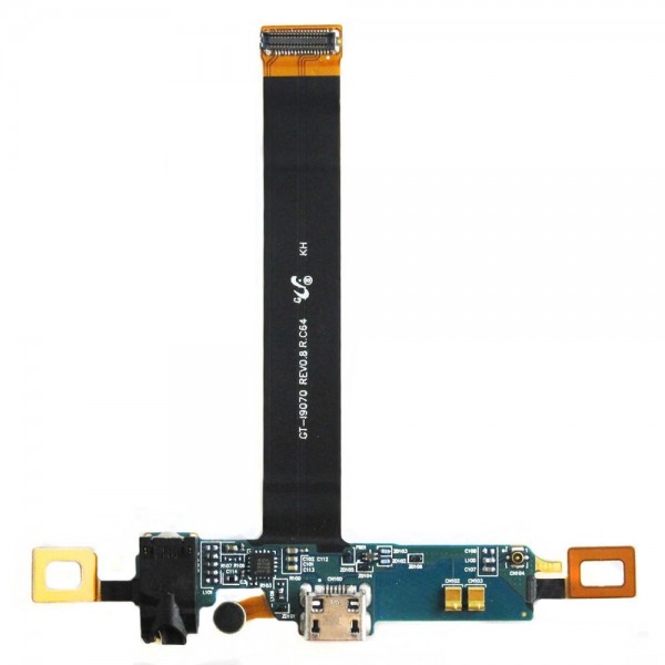 Flex con conector jack auriculares, microfono y conector de carga,accesorios Samsung i9070
