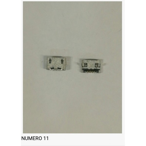 Num11 Conector carga USB universal 