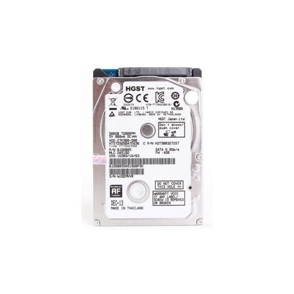 Disco Duro Interno HGST 500GB SATA 2.5'' para Laptop