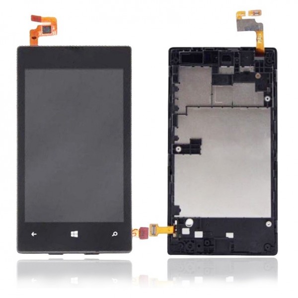 N7 Pantalla Completa con Marco para Nokia Lumia 520 N520