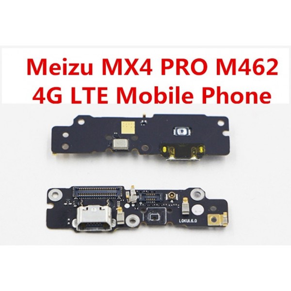 placa carga+microfono+boton bome para meizu mx4pro