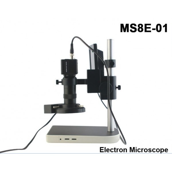 microscopio con pantalla display ms8e-01