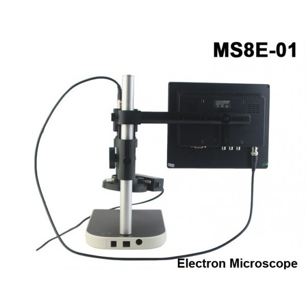 Microscopio Electronico Con Pantalla Display MS8E-01 8.0 Pulgadas