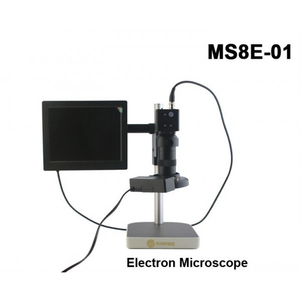 Microscopio Electronico Con Pantalla Display MS8E-01 8.0 Pulgadas
