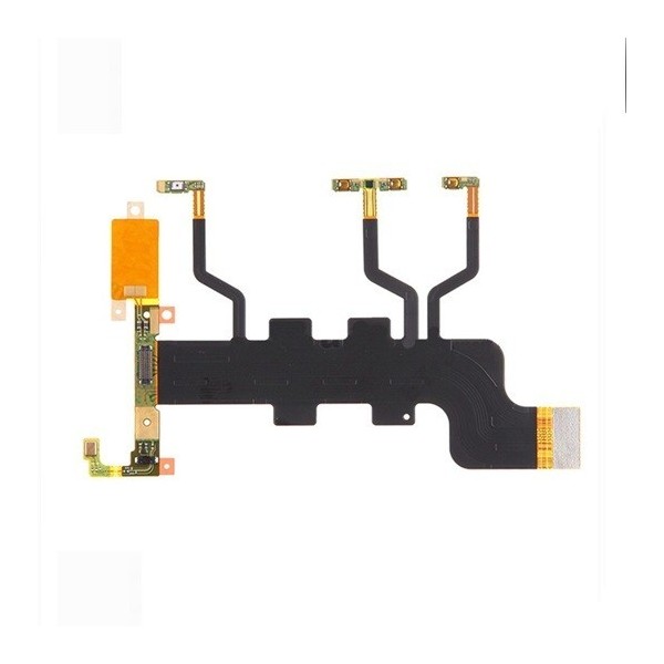 flex power boton encendido + volumen para sony xperia t2 ultra d5303 d5306