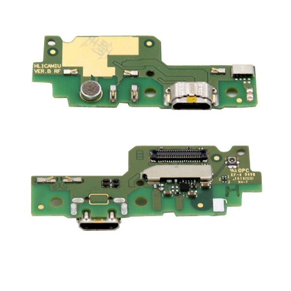 placa de conector carga con microfono para huawei y6 ii