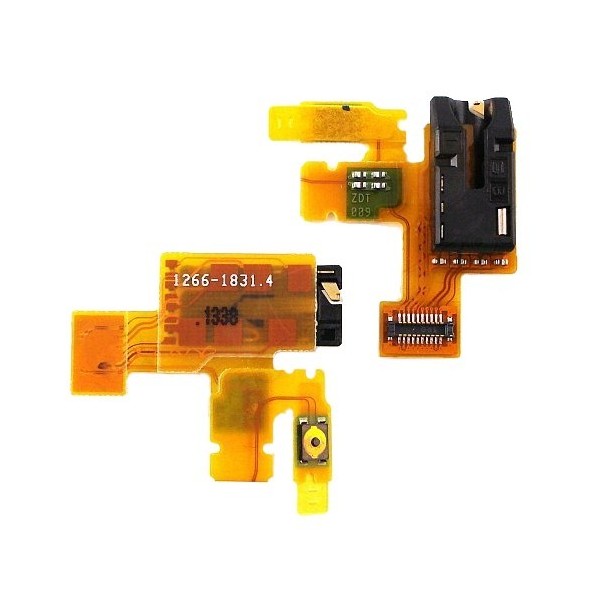 flex power boton encendido y jack audio para sony tablet z, z tablet, sgp321 sgp312 sgp311